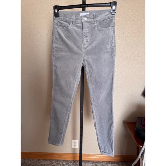 LOFT Velvet Pants – Women’s Size 4 / 27 Gray - Excellent preloved condition - Picture 3 of 9